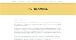 Desktop Screenshot of ameliafriedman.com